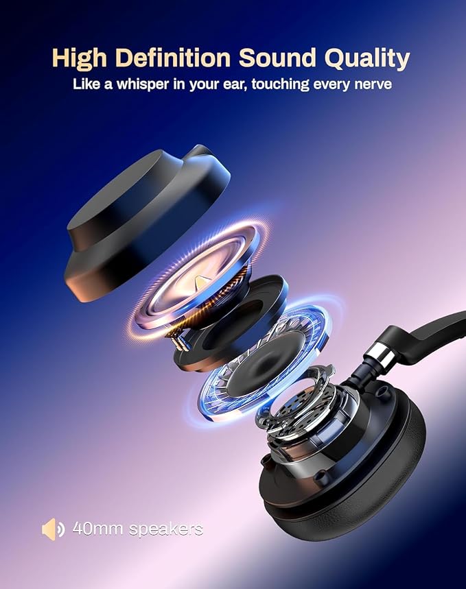 USB Headset with Microphone for PC/Office/Call Centers/Home | Computer Headset with Volume Control & Mic Mute,Compatible with Teams/Zoom/Skype
