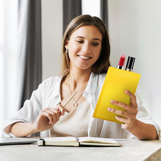 packbabol Kraft bubble mailers 3.5x5 Inch 50 Pack,Self-Sealing Paper Envelopes for Packaging,Strong Adhesion Envelope Mailers, Small Waterproof Cushioned Padded Shipping Bags Yellow #0000