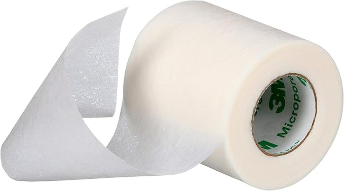 Nexcare Gentle Paper Tape, Medical Paper Tape, Secures Dressings and Lifts Away Gently - 2 In x 10 Yds, 1 Roll of Tape
