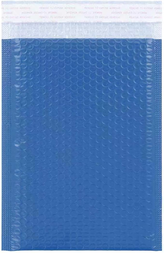 Navy Blue Bubble Mailers 6 x 9 + 1.57 Inch,Padded Envelopes, Shipping Envelopes,100 Per Box