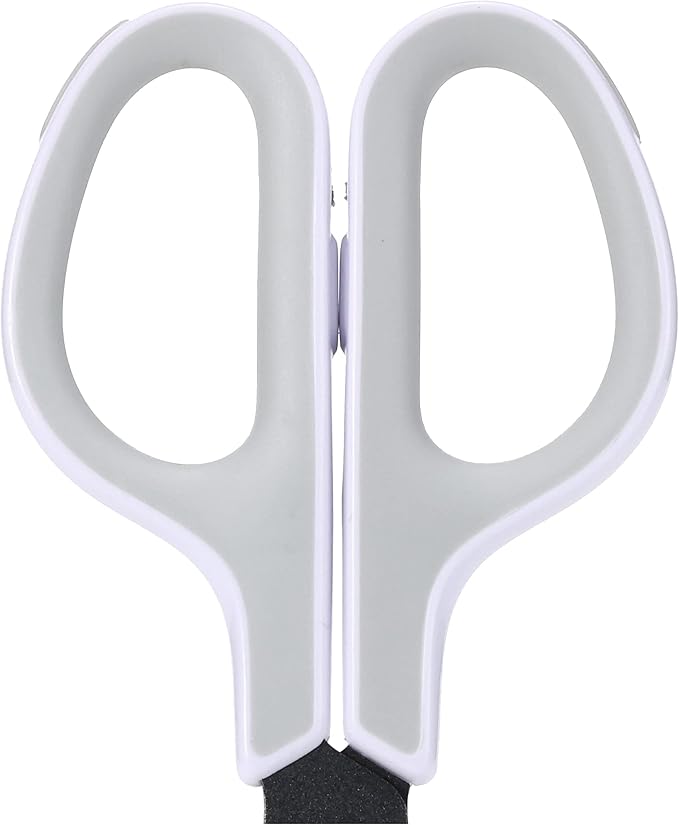 Plus Scissor Fit Cut Curve, Fluorine Coated, Memory Foam Grip, Adhesive Tape, Glue, Non-sticky, 30 Degrees, SC-175SF, White/Gray 34-515