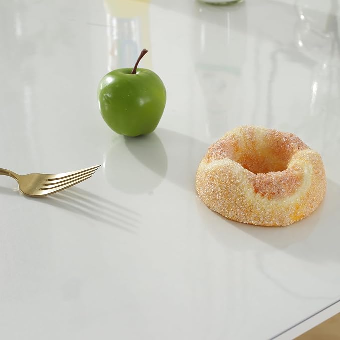 LovePads Clear Table Cover Protector 42 x 78 Inch, 1.5mm Thick Plastic Mat | Non-slip Waterproof PVC Table Protector, Cut to Size, Spill-Stain-Scratch Proof, Fits Kitchen, Dining Table, Dresser, Desk