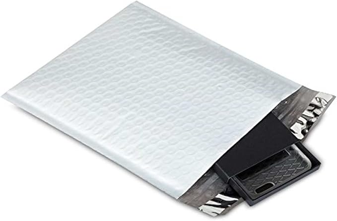 Sales4Less Poly Bubble Mailers #2 8.5X12 25 Pack, #0 6X10 25 Pack, #000 4X8 25 Pack Padded Envelope Mailer Waterproof Variety Pack