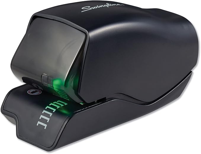 Swingline Electric Stapler, 502e Desktop, 25 Sheet Capacity, Jam Free, Black (S7050202)