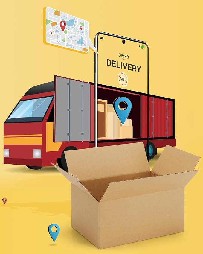 40-Pack-Small-Shipping-Boxes-10x7x5, Corrugated-Cardboard-Boxes-for-Packaging-Small-Business, Brown-Boxes-Mailers