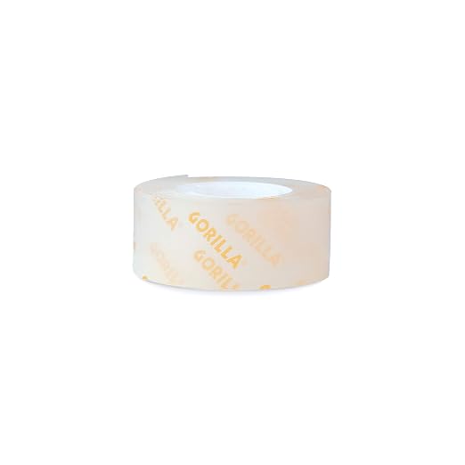 Gorilla Tough & Clear; Double Sided Mounting Tape; Weatherproof; 1" x 60"; Clear; (Pack of 9)