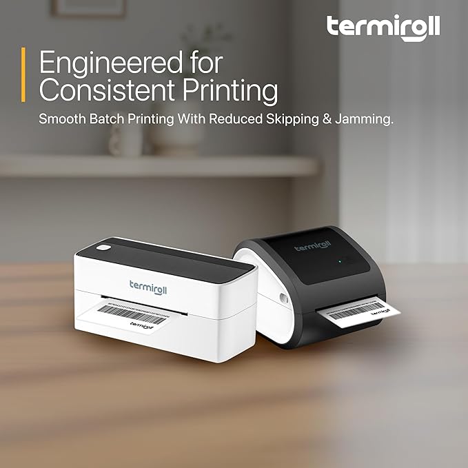 2x1 Thermal Labels – 10,000 Barcode & Address Labels/10 Rolls for Shipping, SKU & Inventory Stickers, Compatible with Rollo, Zebra, Munbyn, iDPRT & Direct Thermal Printers