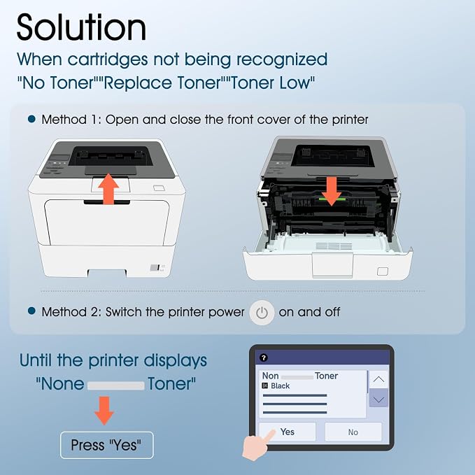 TN920XL TN920 Toner for Brother Printer HL-L6210DW MFC-L5710DW MFC-L5915DW | Compatible for Brother TN-920XL TN-920 TN 920XL 920 HL-L6210DWT HL-L5210DW HL-L5210DN HL-L6310DW Printer High Yield 4PK Black