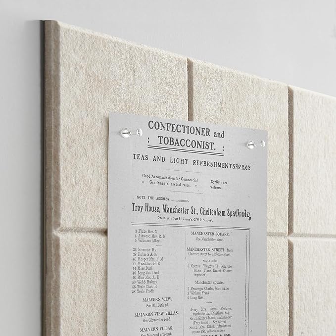 48"x36" Felt Corkboard Bulletin Board,TSJ OFFICE,12 Pack Wall,Dark Camel | Includes 50 Pushpins & Clips, Removable Adhesive Tabs, Alternative Wall Tiles for Home, Office Decor, Install Without Damage