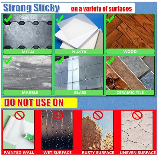 200 Pcs (0.79'') Sticky Tack, Double Sided Sticky Dot, Clear Poster Stickers Round Putty, No Trace Poster Adhesive Putty Removable Waterproof Stickers for Festival Decoration Sticky Dot (20mm)