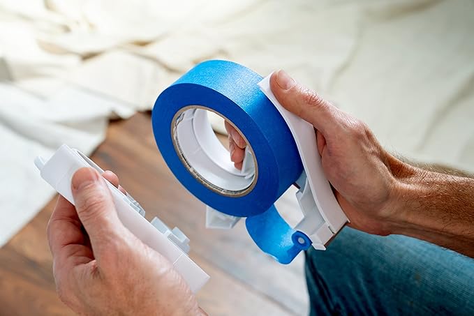 Scotch Blue Painters Applicator,Applies Painter's Tape in Continuous Strip,Paint-Tape Applicator for Trim,Windows and Door Frames,1.41 Inches x 20 Yards,1 Starter Roll,(Pack of 6)