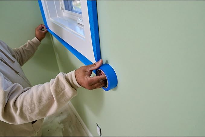 ScotchBlue Original Multi-Surface Painters Tape, 3 Inch Wide (2.83 In. x 60 Yds) 1 Roll, Blue Paint Tape Protects Surfaces and Removes Easily, Masking Tapes for Indoor and Outdoor Use (2090-72NC)