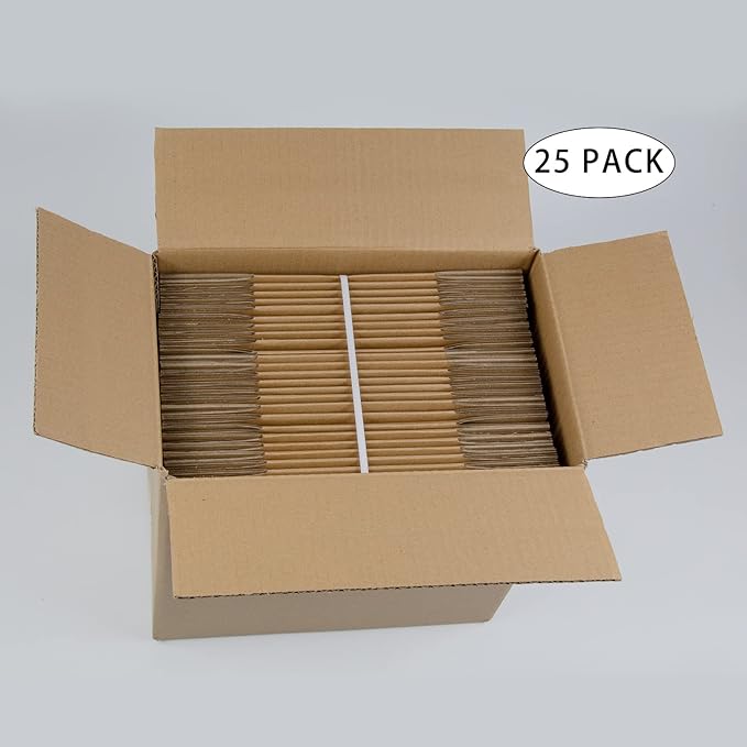 Shipping Boxes 5x5x5 Inches Small Corrugated Cardboard Boxes, 25 Pack