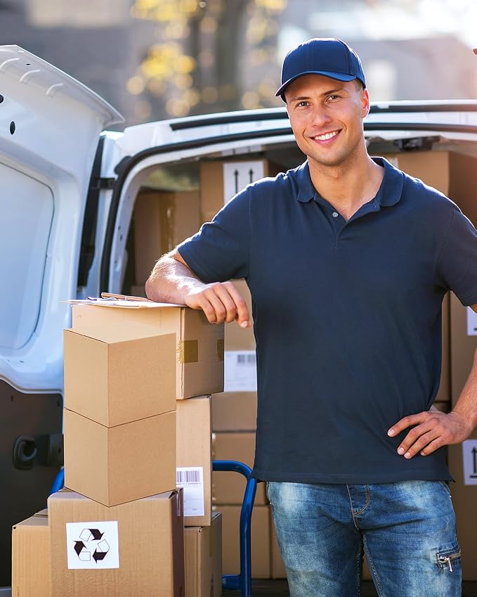 40-Pack-Small-Shipping-Boxes-6x6x6, Corrugated-Cardboard-Boxes-for-Packaging-Small-Business, Brown-Boxes-Mailers