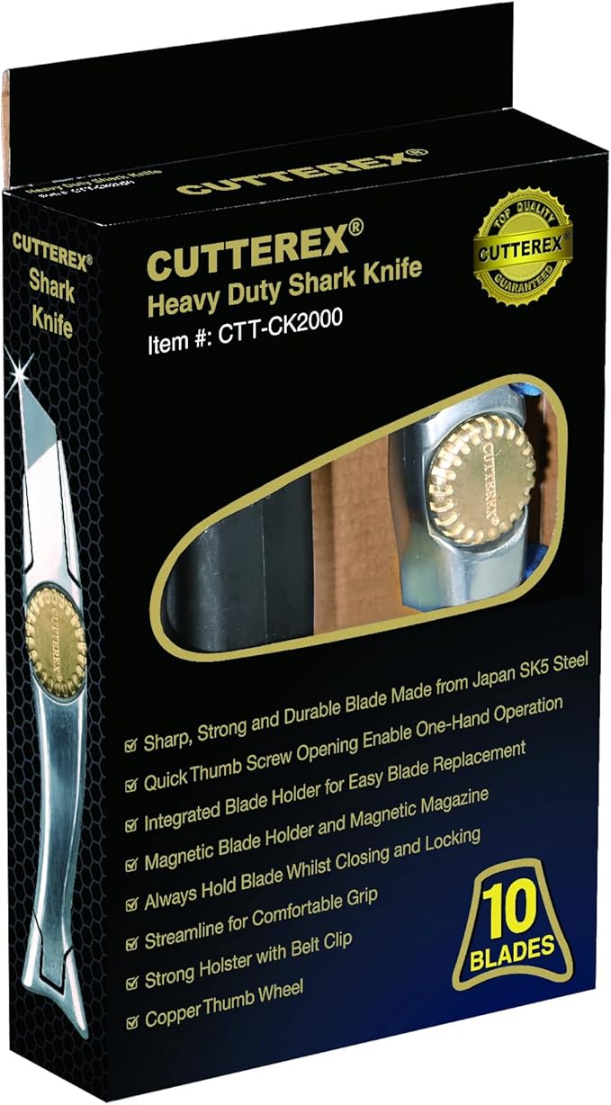 Heavy Duty SharkKnife VinylKnife UtilityKnife RoofingKnife Delphin Dolphin Carpet Knife