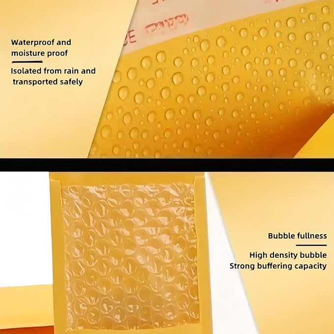 Bubble Mailers 5x8 Inch 30 Pack Self Seal Padded Envelopes Small Bubble Envelopes Shipping polymailer Bags