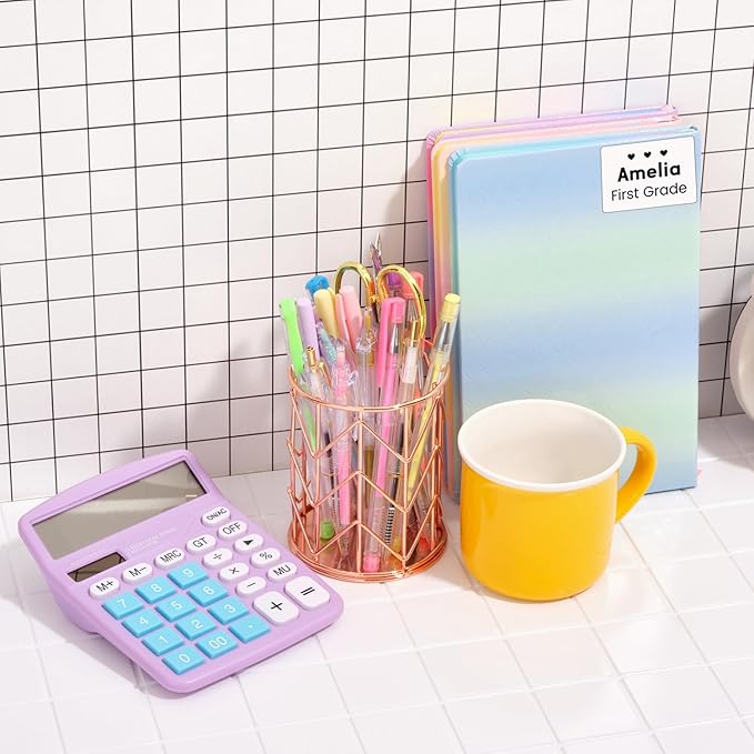 Phomemo Label Printer -M260 Address Label Maker Machine with Tapes,Bluetooth Thermal Label Printer, for Gift Decoration,Name Tag,Barcode,Logo, Easy to Use with Phones& PC - Pink