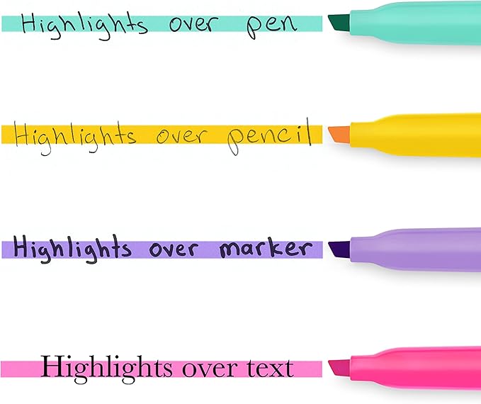 Sharpie Pocket Highlighters, Narrow Chisel Tip, 12 Assorted Fashion Colors, 36 Count - For Studying, Note-Taking, School, College, Office, Student & Teacher Supplies