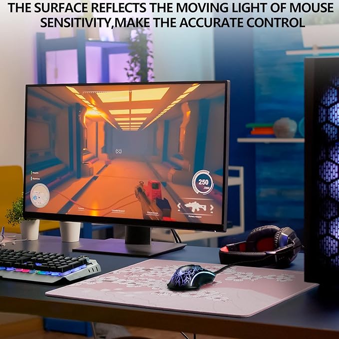 X-Raypad Aqua Control 2 Gaming Mouse Pad, Ultra-High Precision Mouse Pad with Perfect Speed and Control Capability, Consistent X and Y Glide, Designed for Fps Players with Low DPI Requirements