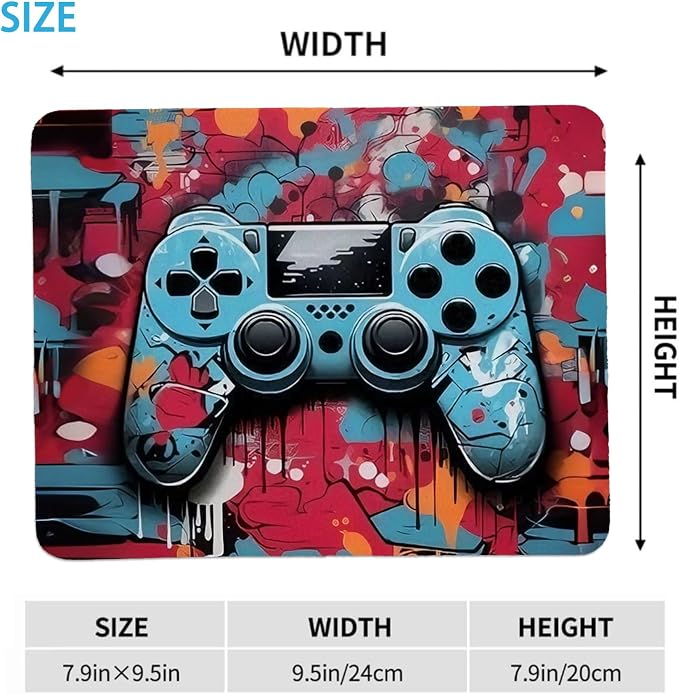 hold fizz Gaming Mouse Pad, Small Cool Gamer Mouse Pad, Gaming Mousepad Accessories for Desk, Laptop, Office, Computer, 9.5x7.9 Inch
