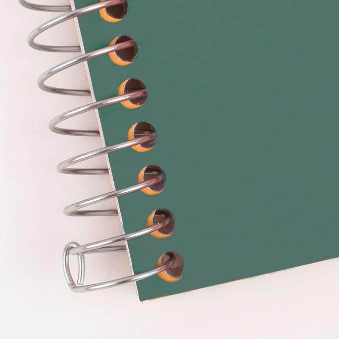 Five Star Spiral Notebook, 1 Subject, College Ruled Paper, 4-3/8" x 7", Small Size, 80 Sheets, Fights Ink Bleed, Water Resistant Cover, Seaglass Green (450048CH1-ECM)