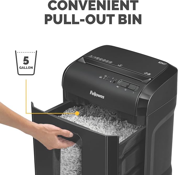 Fellowes 10M7 10-Sheet Powershred Micro-Cut Deskside Paper Shredder