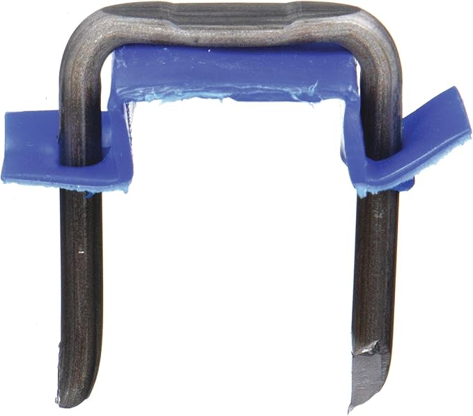Gardner Bender MSI-550 Polyethylene Insulated Metal Staple, ½ Inch., 14/2 & 12/2 (NM) Non-Metalic Cable, 500 Pk., Blue