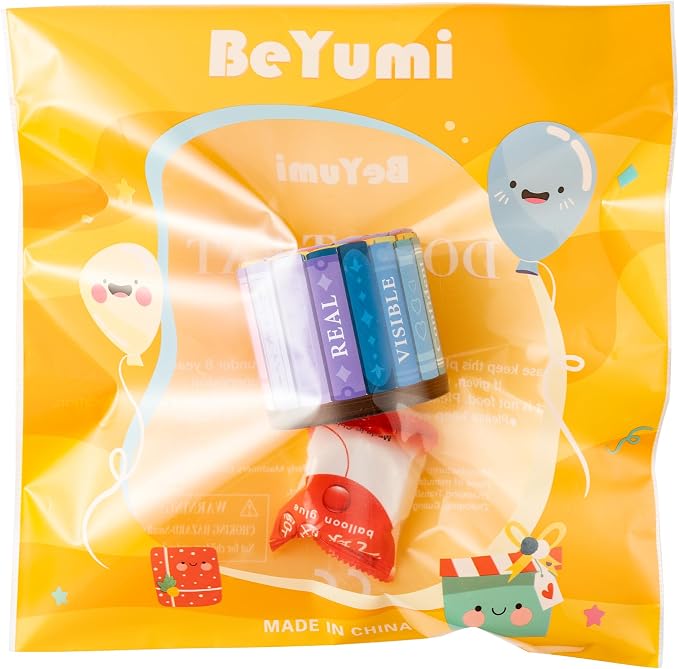 BeYumi Inspirational Bookshelf Border Trim - 65ft Back to School Colorful Books Motivational Words Rolled Border Trim Bookshelf Bulletin Board Library Classroom Office Chalkboard Wall Party Decoration