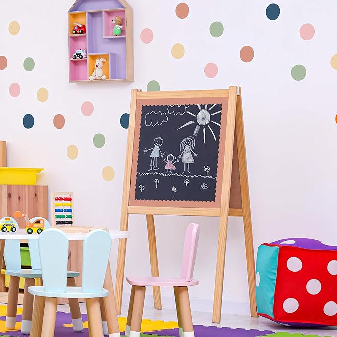 240Ft Boho Bulletin Board Borders Colorful Classroom Border Trim Boho Scalloped Borders Stickers Rolled Bulletin Board Decorations for Classroom School Home Office Chalkboard Decor, 6 Rolls