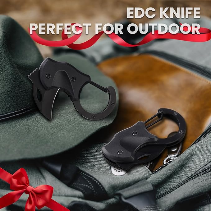Small Pocket Knife Valentines Days Gifts for Him, EDC Box Cutter, Mens Valentines Anniversary & Birthday Gifts for Boyfriend Husband, Dad Presents from Daughter Son