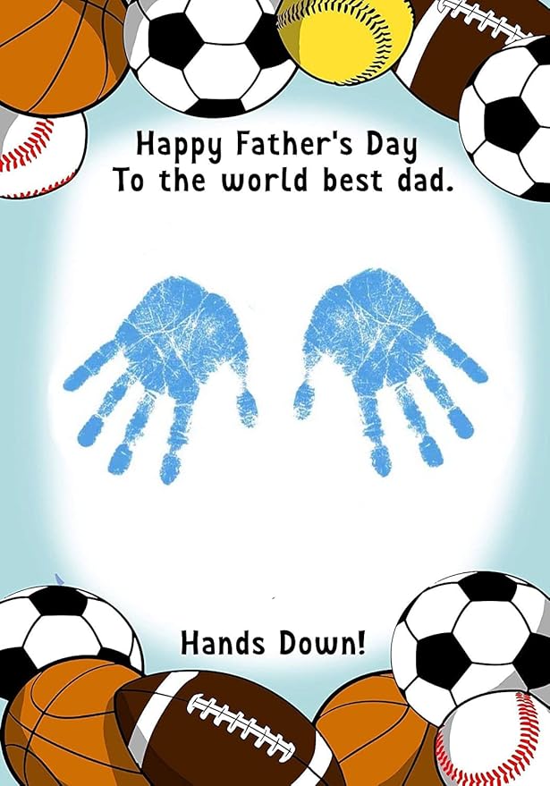 ReignDrop Ink Pad For Baby Footprint & Handprint - Creates Impressive Long Lasting Keepsake Stamp for Infant & Kids. Smudge Proof, Easy to Wipe Off Skin, Safe & Gentle Acid Free(Sky Blue)