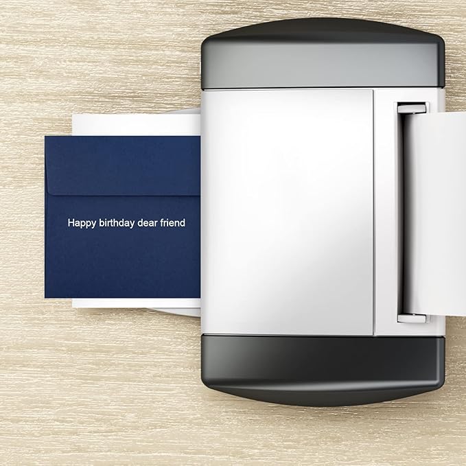 50 Packs 5x7 Envelopes A7 for Invitations, Printable Invitation Envelopes Self Seal for Weddings, Invitations, Photos, Greeting Cards, Mailing (Navy Blue)