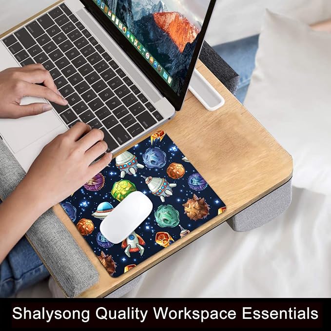 Comic Space Mouse Pad, 9.5"x7.9" Non-Slip 3mm Laptop Mousepad | Personalized printed square mousepad with comic space. Clean-cut flush edges & premium smooth cloth for gaming or office.