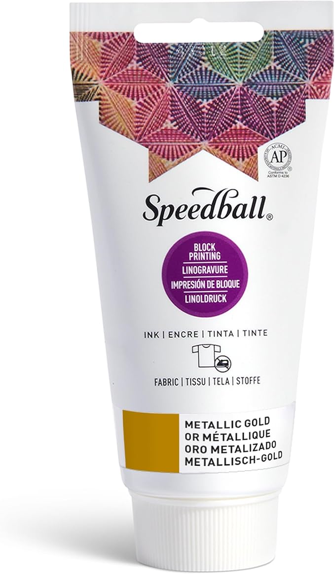Speedball 003576 Fabric Block Printing Ink