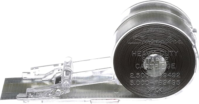 Swingline Premium Staple Cartridge, 5,000 Staples/Cartridge, 3/8" Leg Length, Jam Free Staples for Swingline Stapler Heavy Duty, Perfect for Home Office Supplies & Desktop, 70 Sheet Capacity (69495)