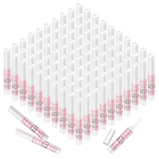 Makartt Super Strong Nail Glue for Press Ons: 100PCS Bulk Long Lasting Professional Adhesive for Fake Nail Tips,Strong, Quick Air Dry Glue 0.07oz Supplies for Salon Manicure Supplies and Home DIY Use