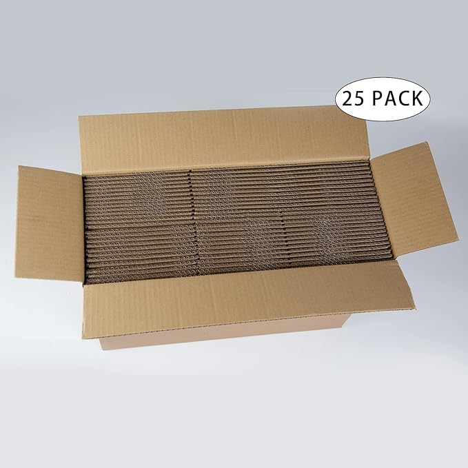 Shipping Boxes 11x6x6 Inches Small Corrugated Cardboard Boxes, 25 Pack