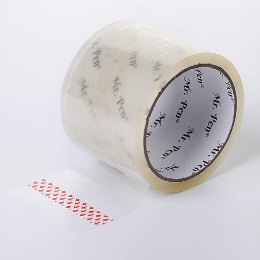 Mr. Pen- 3 inch Packing Tape, 2 Pack, Wide Tape, 45 Yards, 1.9mil, No Smell | 3 inch Tape, Shipping Tape, Packaging Tape, Packing Tape Rolls, Clear Packing Tape, Moving Tape, Packing Tape Refill