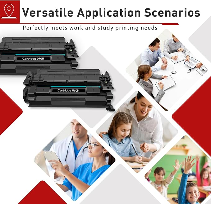 070 / 070H High Capacity Toner Cartridge Compatible Replacement for Canon 070H 070 CRG-070H CRG 070 Toner Work for Canon ImageClass MF465dw MF462dw MF460 LBP247dw LBP246dw LBP240 Printer