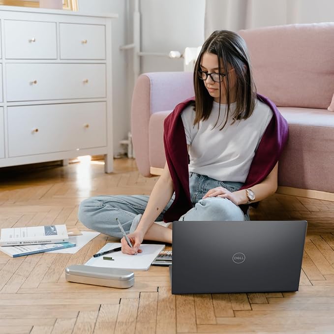 Dell Pro 15 Business Laptop, Intel Core i7-1355U, 64GB DDR5 1TB SSD | High Efficiency Office Notebook, Multi-Tasking, All-Day Battery Power, WiFi 6, Portable, FHD 120Hz Display