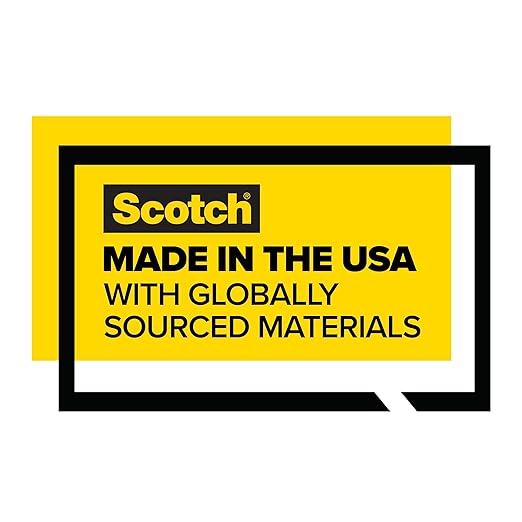 Scotch Wall-Safe Tape, 2 Dispensered Rolls, Sticks Securely, Removes Cleanly, Invisible, Designed for Displaying, Photo Safe, 3/4 in x 600 in (183-DM2)