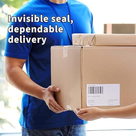 Strong Heavy Duty PackingTape for Shipping, Moving and Taping up Box, Clear Packing Tape,Total 390Y, 1.88 inch x 65 Yards,6 Rolls, Scotch Packaging Tape