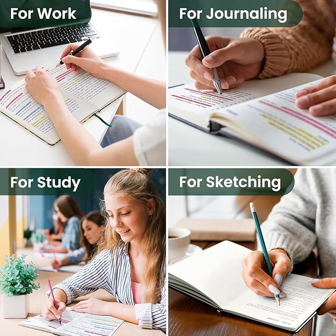 Taja Blank Journal Notebook for Women & Men, Hardcover Leather Journal for Writing, Sketch Book, A5 Plain Paper Notebook for Drawing & Sketching, Perfect for Office School Home Supplies, Butterfly