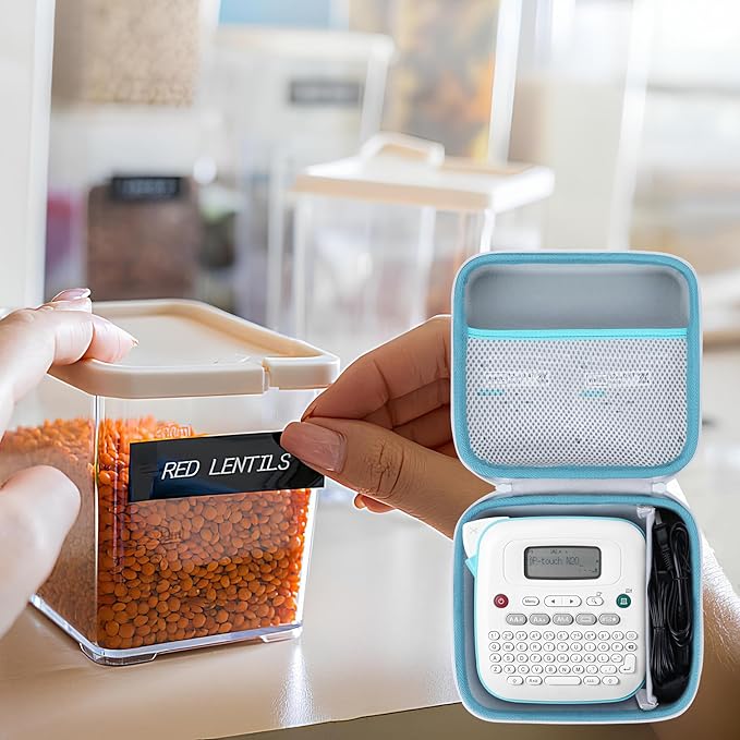 Case Compatible with Brother PT-N20 / PT-N25BT / PT-N25BTV3 Personal Desktop Label Maker Portable - Case Only