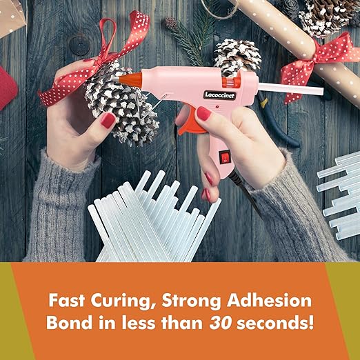 50 Pcs Clear Mini Glue Sticks 0.27” x 4” Long Hot Melt Adhesive Glue Sticks Multipurpose for DIY Art Craft Sealing Repair Festival Decor Sticky Projects