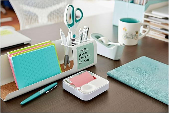 Post-it Pop-up Notes 3x3 in, 12 Pads, America's #1 Favorite Sticky Note, Alternating Colors of Power Pink & Vital Orange and Aqua Splash & Acid Lime, Poptimistic Collection, Clean Removal, Recyclable