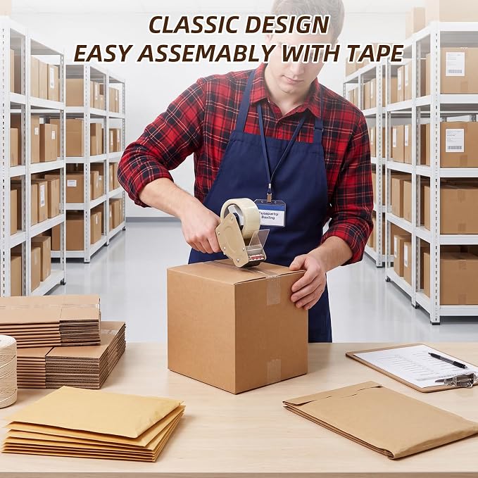 ZBEIVAN Shipping Boxes Mailers Assorted Sizes 8x8x8, 7x7x7, 6x6x6 inches Corrugated Cardboard Small Packing Kraft Moving Mailing Box, Pack of 30