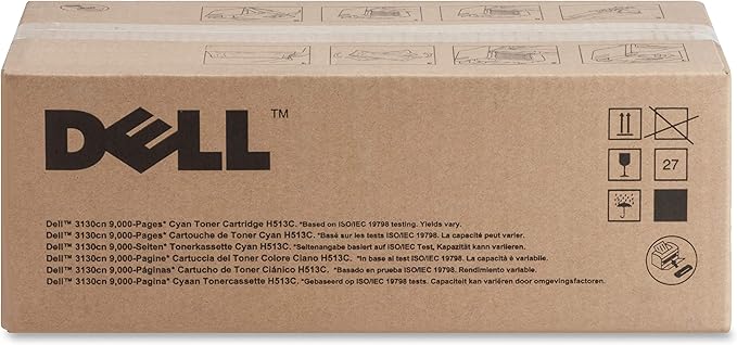 Dell H513C Cyan Toner Cartridge 3130cn/3130cnd Laser Printers