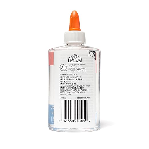 Elmer's Liquid School Glue, Clear, Washable, 5 Ounces, 8 Count - Great for Making Slime, Arts & Crafts, Back to School, Classroom Supplies, #1 Teacher Brand