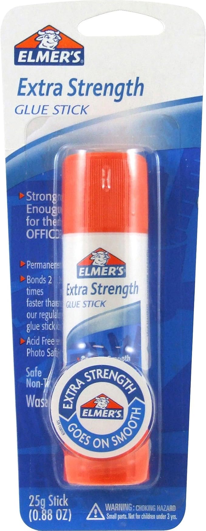 Elmer's Extra Strength Glue Stick, 0.88 Ounces